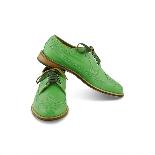 1206-calzatura-pelle-verde