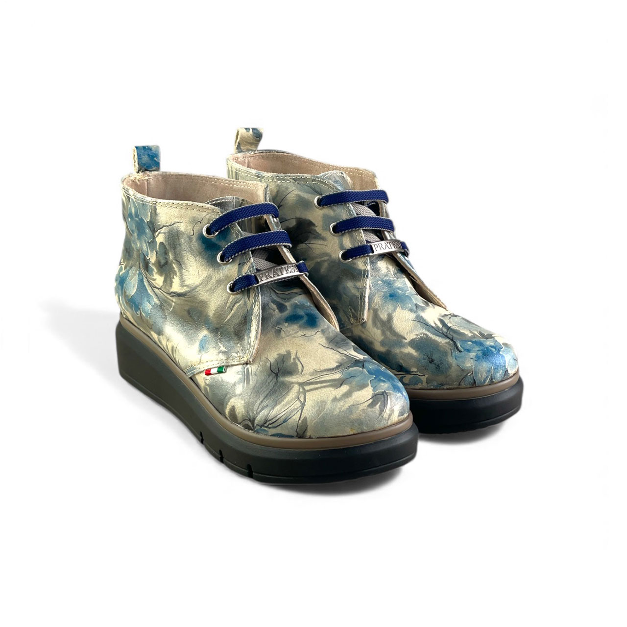 TRIFOLIUM Kimono E Chemisette In Satin – Stampa Pavone E Fiori, Azzurro, Taglia M (IT 46-48), Set Elegante Per Damigelle